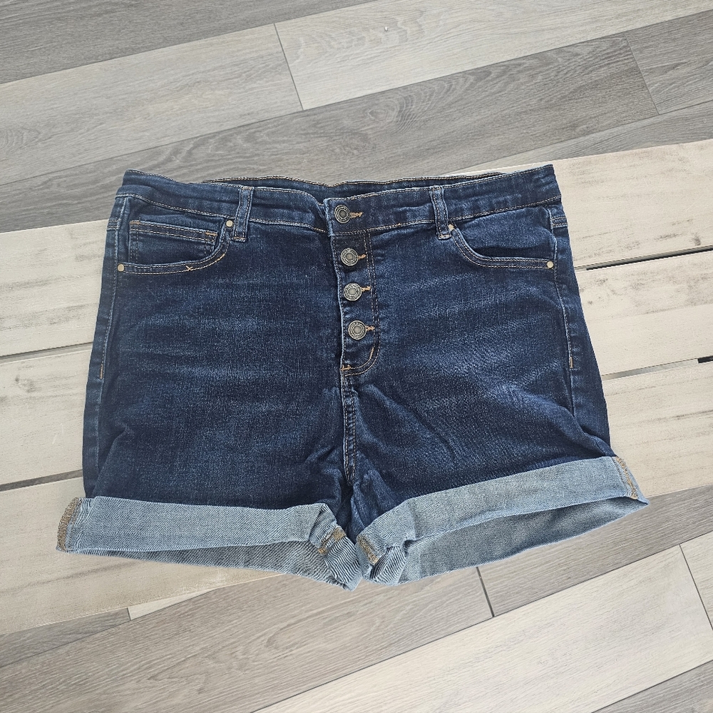 Grace And Lace Jean Shorts Denim & 16